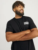 Jack Jones Corp Logo Plus Erkek Tişört 12158505 thumbnail 5