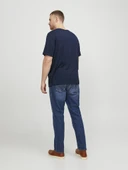 Jack Jones Corp Logo Plus Erkek Tişört 12158505 thumbnail 3