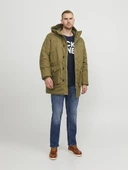 Jack Jones Corp Logo Plus Erkek Tişört 12158505 thumbnail 4