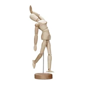 Eskiz Mankeni Ahşap Model 20 cm Manken Modelling - 1