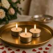Kruvazör  Roll-up Beyaz Tealight Mum 7,5gr 100lü - 3