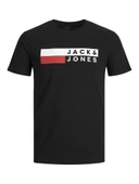 Jack Jones Corp Logo Plus Erkek Tişört 12158505 thumbnail 1