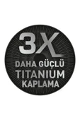 Titanyum 3X Ultimate İndüksiyon Tabanlı Tava - 26 cm - 8