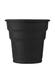 Süpertrend  Roll-up Plastik Meşrubat Bardağı Siyah 180cc-7oz 25li - 1