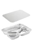 Kruvazör  Roll-up 3 Gözlü Alüminyum Kap Ve Kapak Seti - 2
