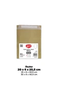 Süpertrend  Roll-up Kraft Hediye Paketi Altın 20x6x25,5x4,5 25li - 1