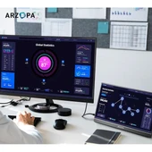 ARZOPA 16" IPS Z1RC 60Hz USB-C/mHDMI Multimedya Taşınabilir Monitör (2560 X 1600) - 3