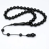 Oltu Taşı Sade Küre Kumpaslı Yapım Tespih thumbnail 3