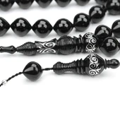 Oltu Taşı İmame Nakkaş Şalgami Kesim Tespih thumbnail 3