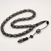 Oltu Taşı  Çeşmi  Arası Çeşmi İşlemeli Tespih thumbnail 1