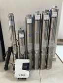 Maksimum.140 Metreden Saatte 6 Ton Su - 110V 1600W Tonajlı Derin Kuyu Solar Dalgıç Pompa - 1