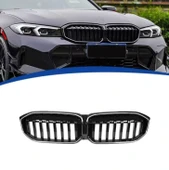 Bmw 3 serisi G20 Lci ön panjur böbrek Ledli 2023+ Sonrası Uyumlu - 4