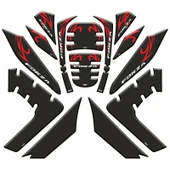 HONDA FORZA 2021 - 2024 UYUMLU TANK PAD SET 005 - 1