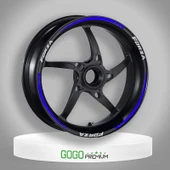 REFLEKTÖR MAVİ IV HONDA FORZA UYUMLU 1 SET JANT ŞERİDİ - 1