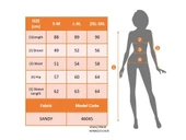 Kadın Uzun Kollu V Yakalı önden Düğmeli Kısa Sandy Elbise thumbnail 8