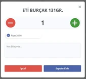 İXİRPOS Restaurant Cafe Kuruyemiş Hızlı Satış Otomasyonu - 4