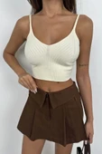 V Yaka Crop Bluz - 3