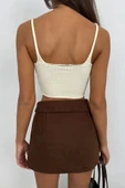 V Yaka Crop Bluz - 4
