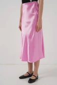 15806 Saten Etek - Pembe - 5