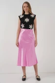 15806 Saten Etek - Pembe - 2
