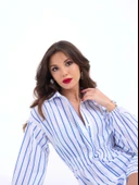 6813 ELBİSE-BALTİMORE ÇİZGİLİ - 4
