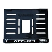YAMAHA MT-07 UYUMLU 2 PLASTİK (15x24 cm) KIRILMAZ PLAKALIK - 1