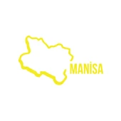 Manisa Harita Araba Sticker 17x17 Cm Sarı - 1