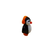 Kulaklıklı Penguen Figür - 3D Sevimli Karakter - 5