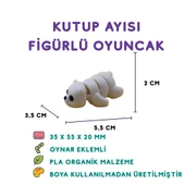 Kutup Ayısı Figür - 3D Kutup Temalı Hayvan - 1