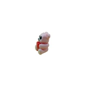 Aşk Ayısı Pembe - 3D Sevgiliye Özel Hediye Figür - 5