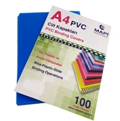 Mapi Pvc Cilt Kapağı A4 100Lü Mavi - 1