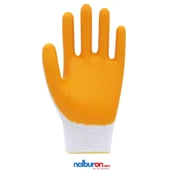 Beybi PN5 Polyester Örme Nitril Eldiven Koli 10Numara XL - 1