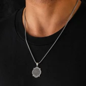 Gümüş Ayetel Kürsi Kolye thumbnail 1