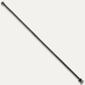 925 Ayar Gümüş Siyah Taşlı Su Yolu Bileklik thumbnail 2