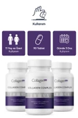 Collagen Forte Collagen Complex Tip 1,2,3,5,10 Kolajen Biotin Çinko 90 Tablet - 4