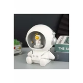 Polyester Masa Üstü Astronot Ledli Lamba - 1