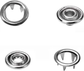 Metal Çıtçıtlı Düğme Pensesi ve Düğmesi (25 Set) - 2