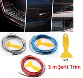 Araba Dekorasyon Şeridi 5 Metre Trim Şeridi - 1