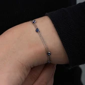 Gümüş Nazar Kadın Bileklik thumbnail 3