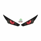 RKS R250 2022 - 2024 UYUMLU FAR STİCKER KIRMIZI GÖZ - 1
