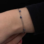 Gümüş Nazar Kadın Bileklik thumbnail 5