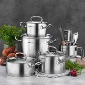 8parça Tencere Seti PROLİNE Inox - 2