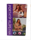 Portatif Işıklı Mini Klipsli Fan thumbnail 3