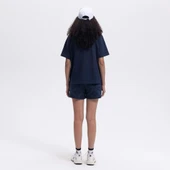 Ellesse Kadın Lacivert Oversize Pamuklu Tişört – EF394-NV - 2
