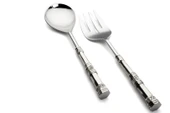 Mikasa Moor Shay Gümüş 2li Salata Servis Seti - 1