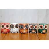 Ahşap 5'Li Baykuş Seti thumbnail 1