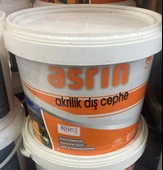Asrın Akrilik Dış Cephe Boyası Beyaz 10Kg - 1