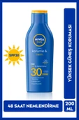 NİVEA SUN GÜNEŞ SÜTÜ KORUMA & NEM NEMLENDİRİCİ SPF30 200 ML - 7