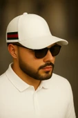 Extra kalite unisex GG şapka (beyaz) - 1