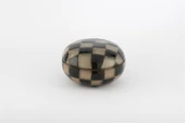 Mikasa Moor Siyah Krem Kapaklı Cam Mum Bergamot 13x8cm - 2